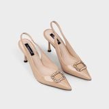 Giày Nữ Cao Gót Bít Mũi Nhọn CHRISTINA-Q GBN450H