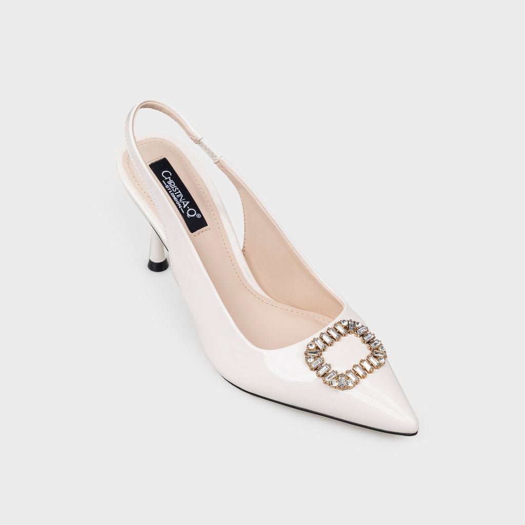 Giày Nữ Cao Gót Bít Mũi Nhọn CHRISTINA-Q GBN450H