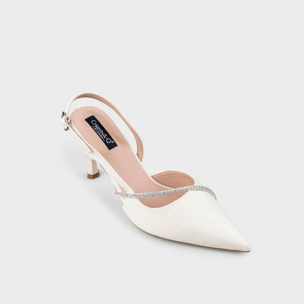Giày nữ cao gót bít mũi nhọn CHRISTINA-Q GBN403H