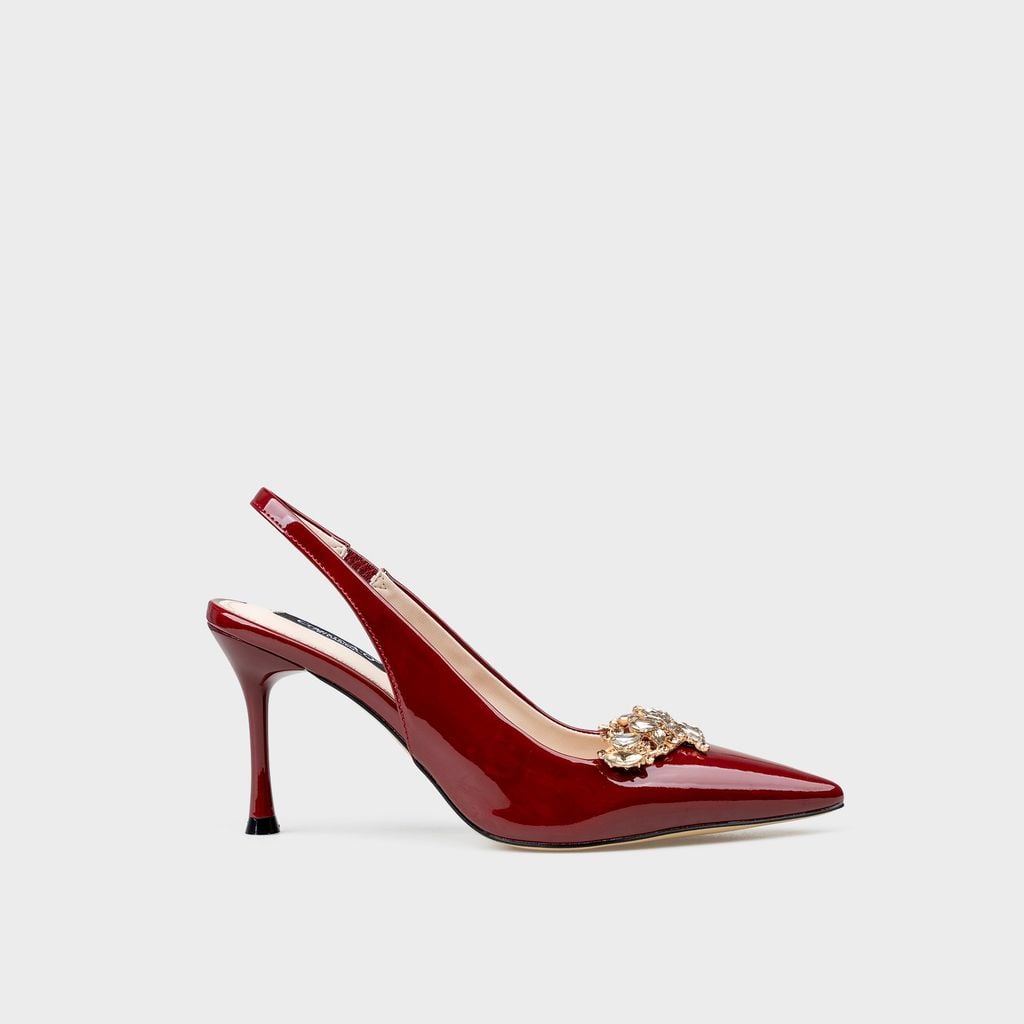 Giày Nữ Cao Gót Bít Mũi Nhọn CHRISTINA-Q GBN449H