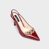 Giày Nữ Cao Gót Bít Mũi Nhọn CHRISTINA-Q GBN449H