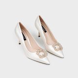 Giày Nữ Cao Gót Bít Mũi Nhọn CHRISTINA-Q GBN453H