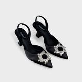 Giày Nữ Cao Gót Bít Mũi Nhọn CHRISTINA-Q GBN432H