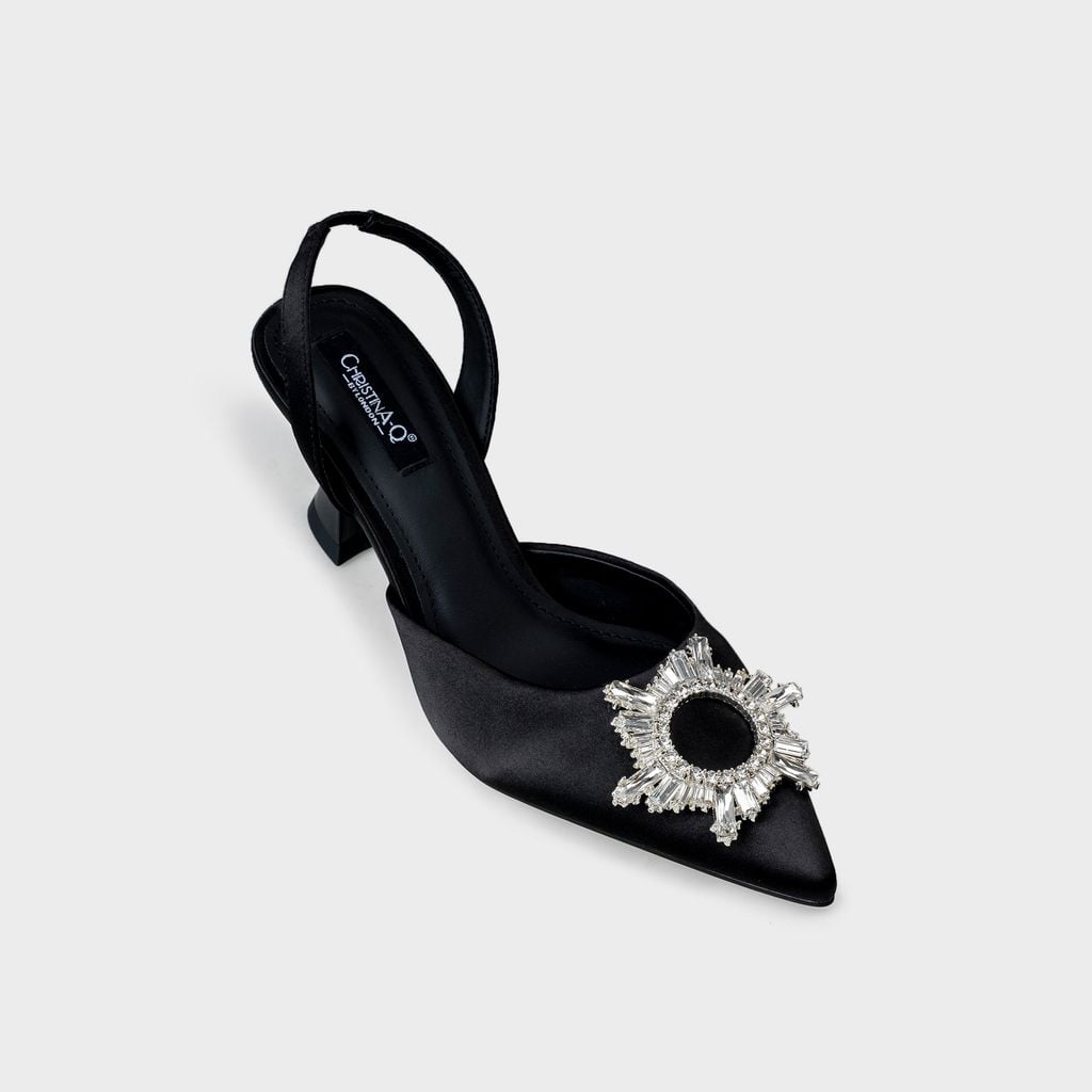 Giày Nữ Cao Gót Bít Mũi Nhọn CHRISTINA-Q GBN432H