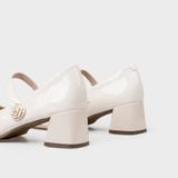 Giày Nữ Cao Gót Bít Mũi Vuông CHRISTINA-Q GBV173H