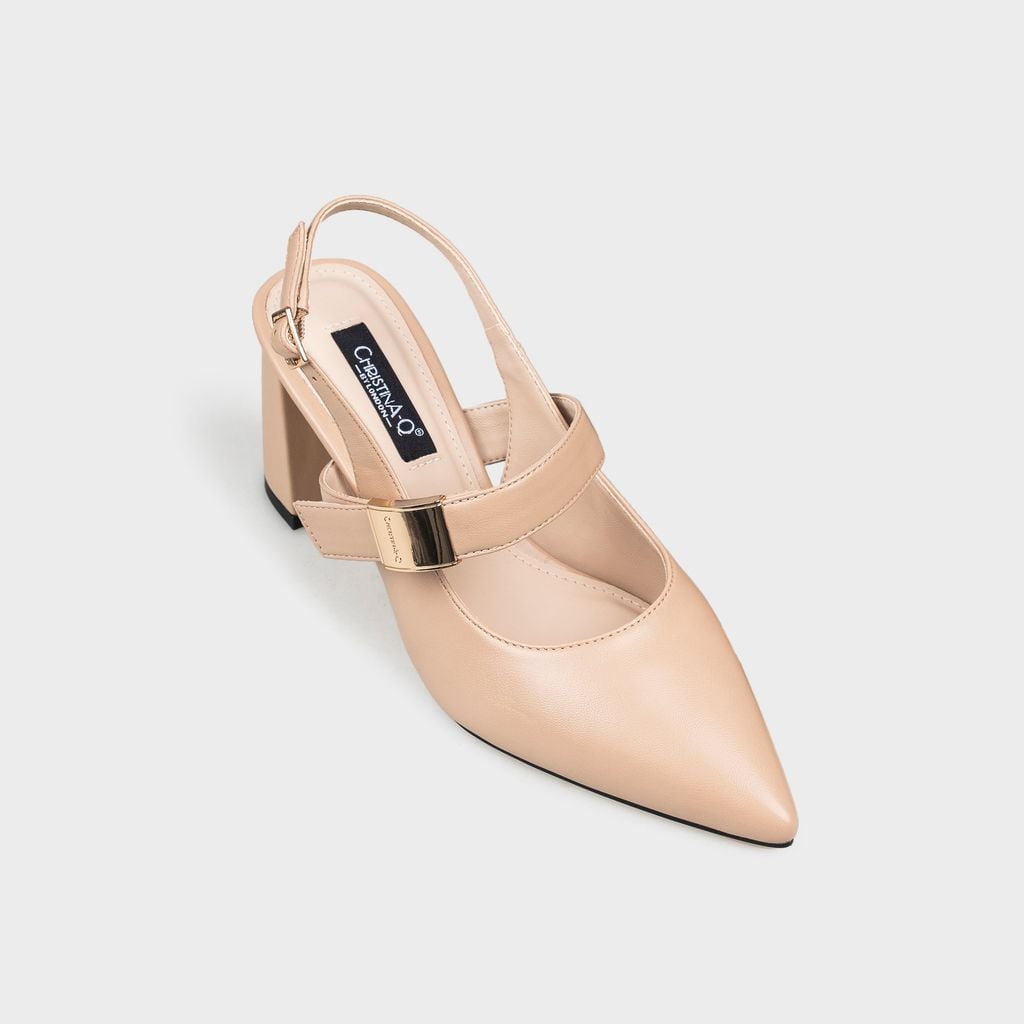 Giày Nữ Cao Gót Bít Mũi Nhọn CHRISTINA-Q GBN446I