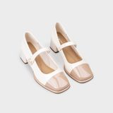 Giày Nữ Cao Gót Bít Mũi Vuông CHRISTINA-Q GBV173H