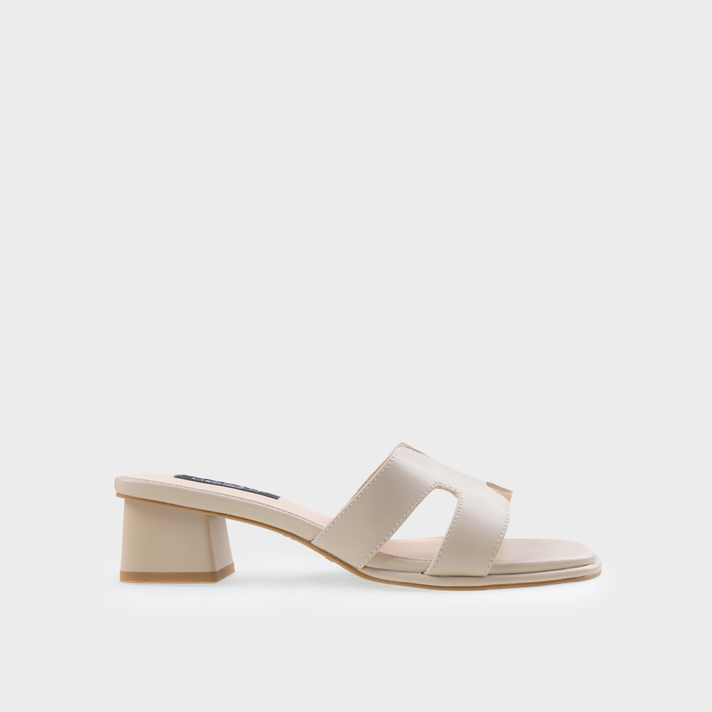 Guốc Nữ Gót Trụ CHRISTINA-Q GUN135K