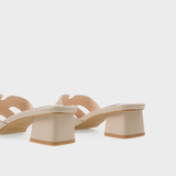 Guốc Nữ Gót Trụ CHRISTINA-Q GUN135K