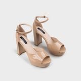 Giày Sandals Nữ Gót Trụ CHRISTINA-Q XDN385H