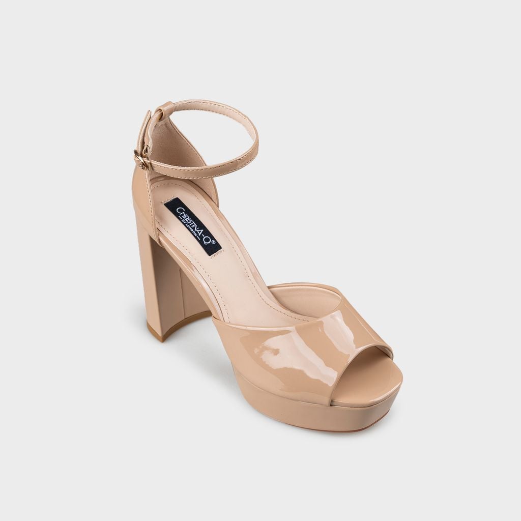 Giày Sandals Nữ Gót Trụ CHRISTINA-Q XDN385H