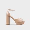 Giày Sandals Nữ Gót Trụ CHRISTINA-Q XDN385H