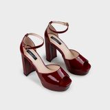 Giày Sandals Nữ Gót Trụ CHRISTINA-Q XDN385H