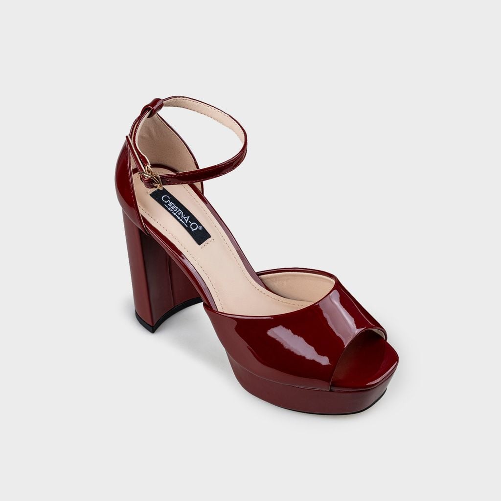 Giày Sandals Nữ Gót Trụ CHRISTINA-Q XDN385H