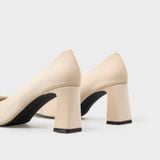 Giày Nữ Cao Gót Bít Mũi Vuông CHRISTINA-Q GBV177I