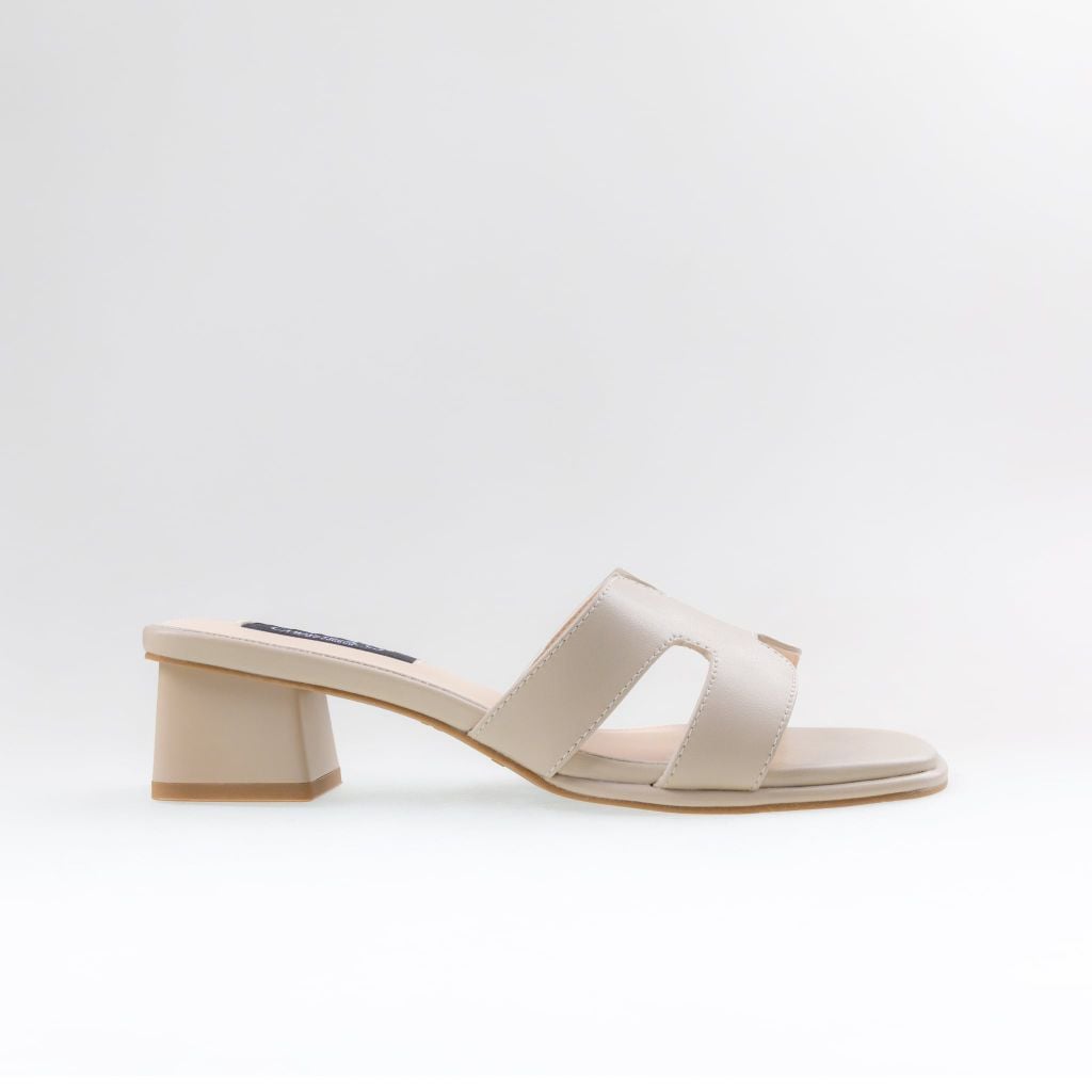 Guốc Nữ Gót Trụ CHRISTINA-Q GUN135K
