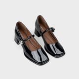 Giày Nữ Cao Gót Bít Mũi Vuông CHRISTINA-Q GBV172I