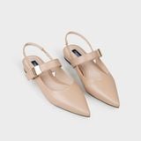 Giày Búp Bê Nữ Mũi Nhọn ChristinA-Q GBB206H