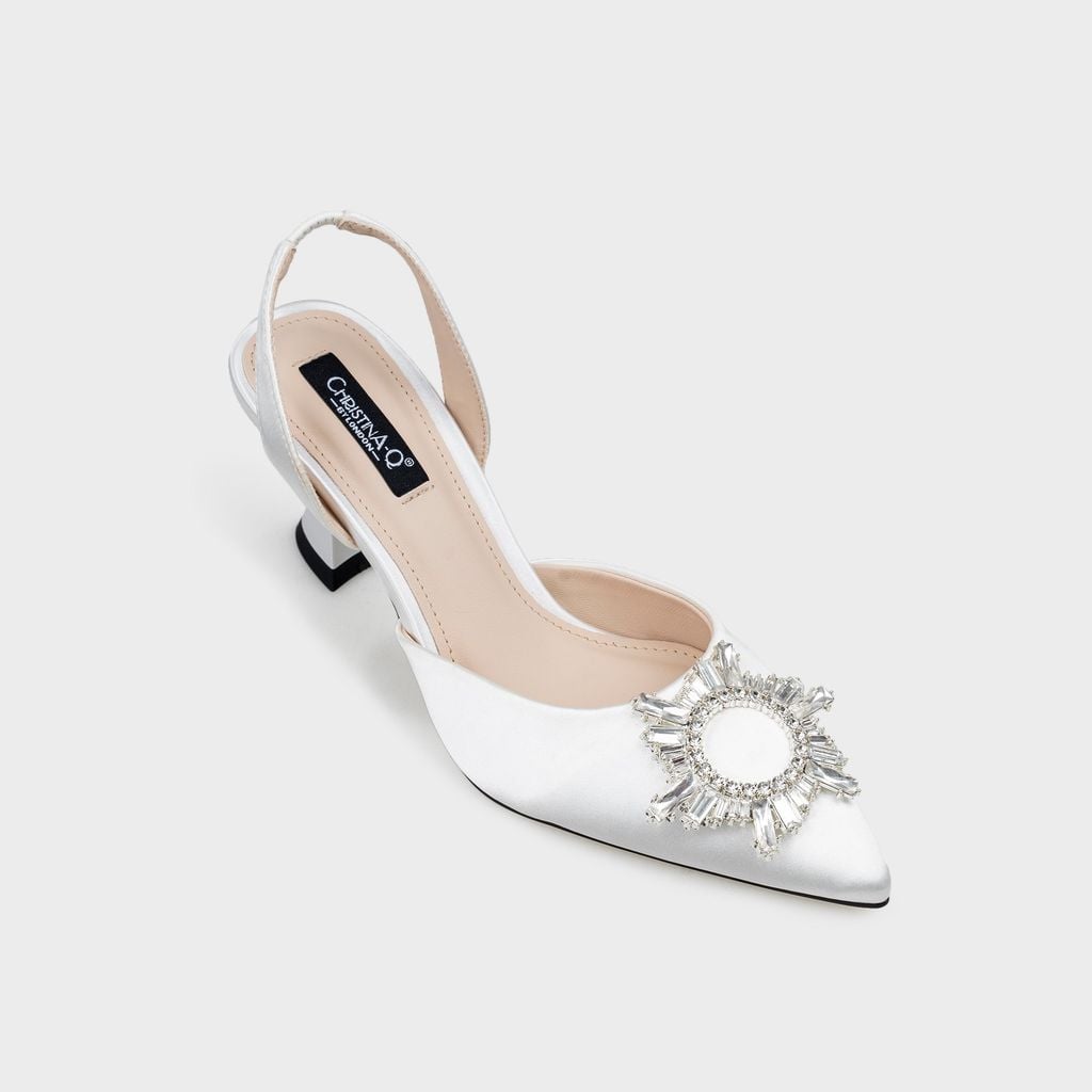 Giày Nữ Cao Gót Bít Mũi Nhọn CHRISTINA-Q GBN432H