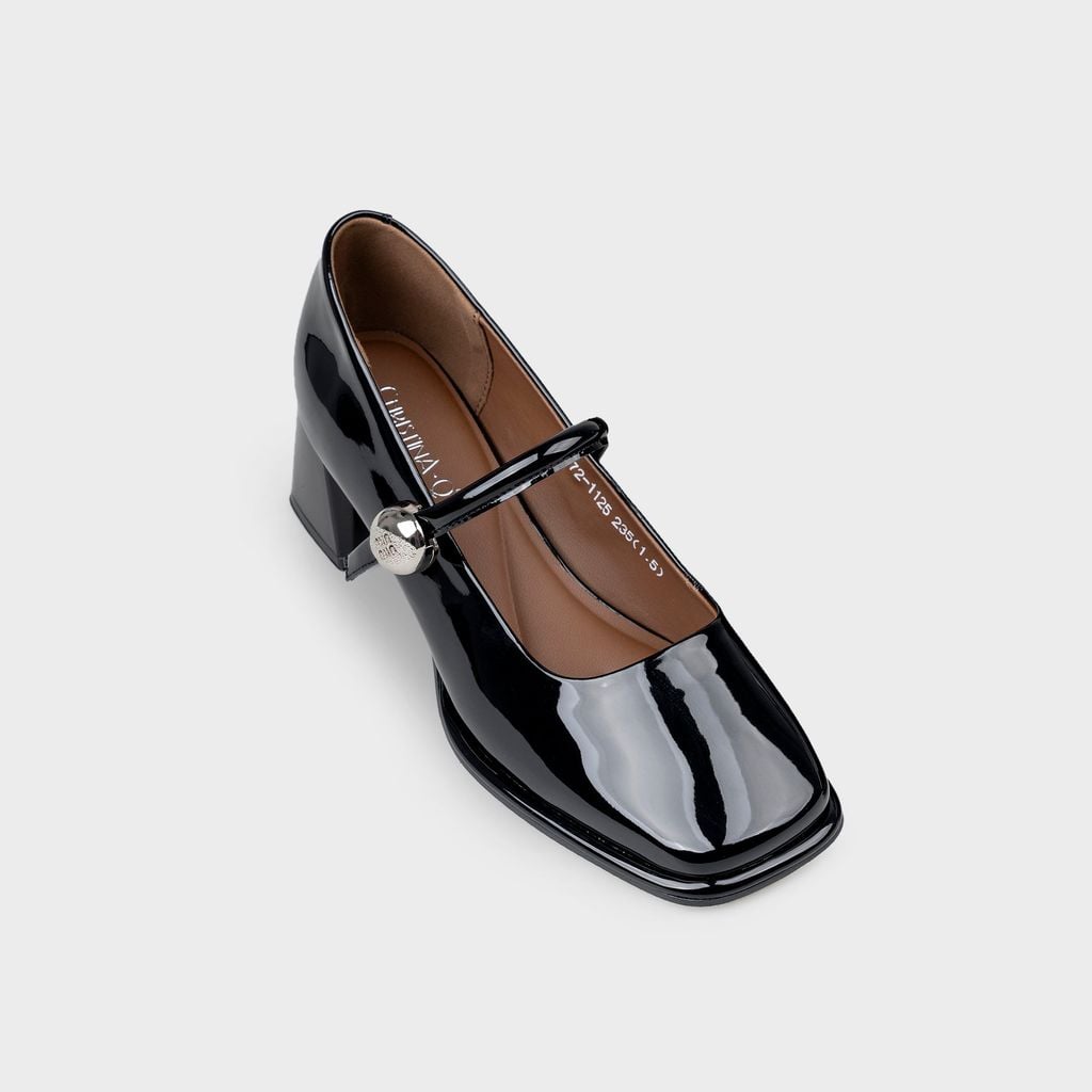 Giày Nữ Cao Gót Bít Mũi Vuông CHRISTINA-Q GBV172H