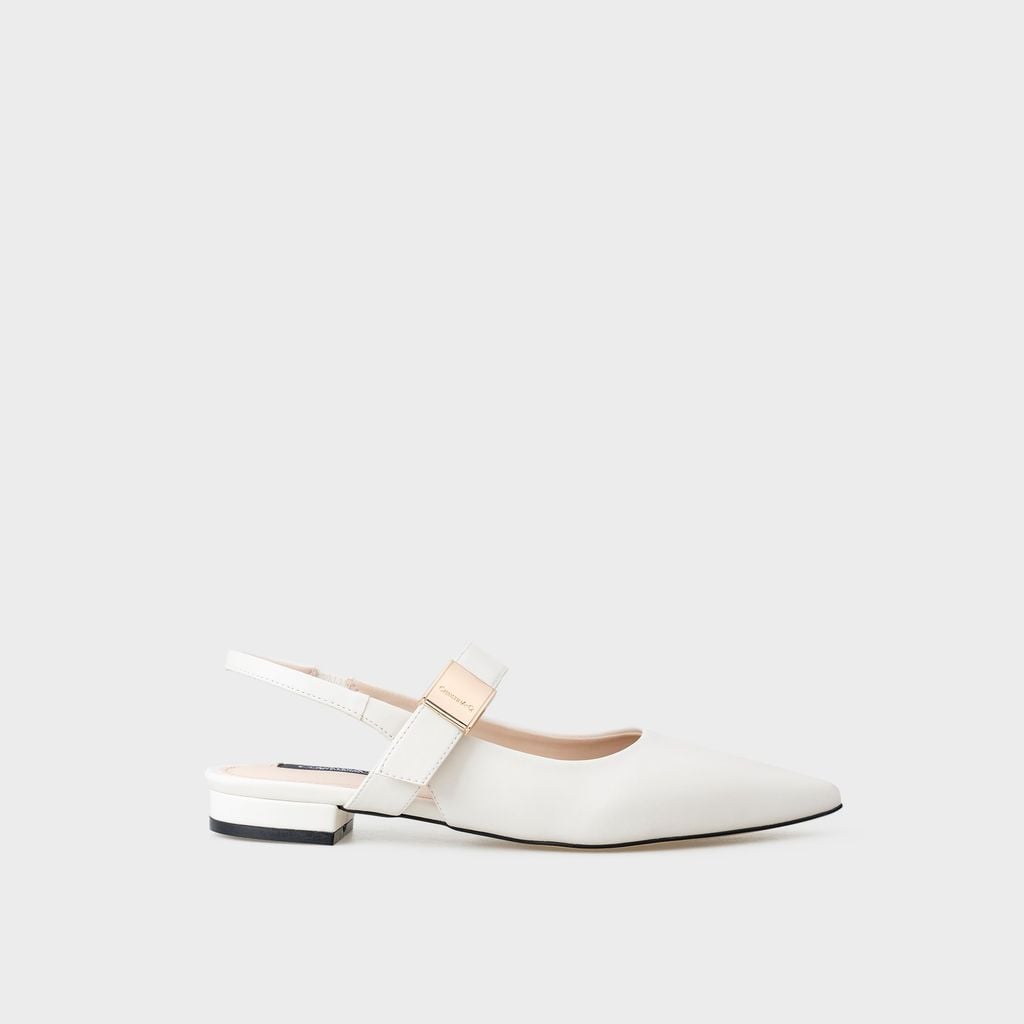 Giày Búp Bê Nữ Mũi Nhọn ChristinA-Q GBB206H