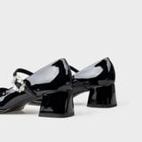 Giày Nữ Cao Gót Bít Mũi Vuông CHRISTINA-Q GBV186I