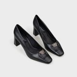 Giày Nữ Cao Gót Bít Mũi Vuông CHRISTINA-Q GBV178I