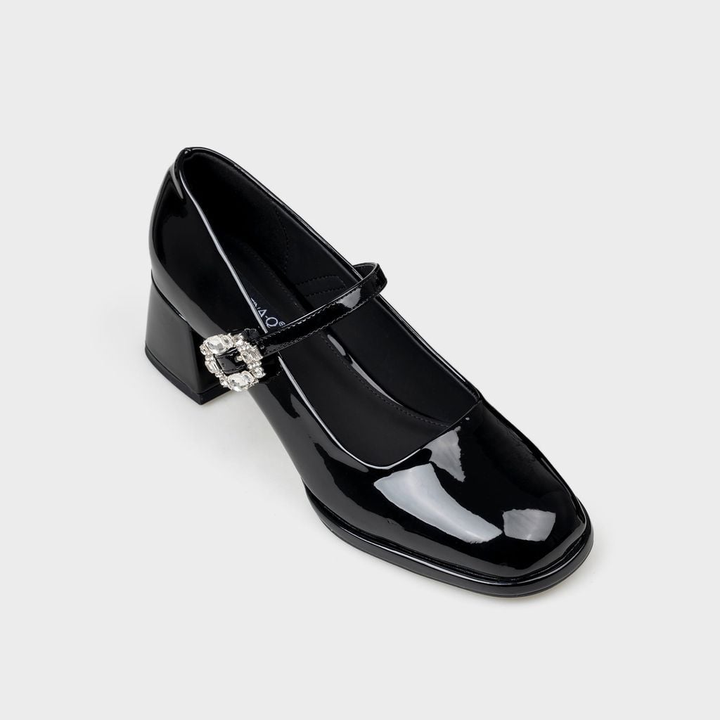 Giày Nữ Cao Gót Bít Mũi Vuông CHRISTINA-Q GBV186I