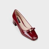 Giày Nữ Cao Gót Bít Mũi Vuông CHRISTINA-Q GBV161I