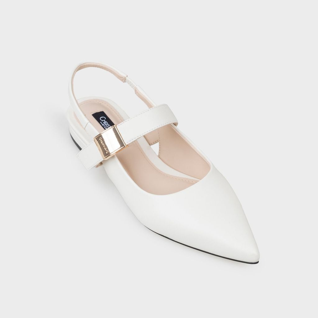 Giày Búp Bê Nữ Mũi Nhọn ChristinA-Q GBB206H