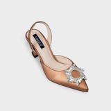 Giày Nữ Cao Gót Bít Mũi Nhọn CHRISTINA-Q GBN432H