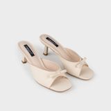 Guốc Nữ Gót Trụ CHRISTINA-Q GUN114G