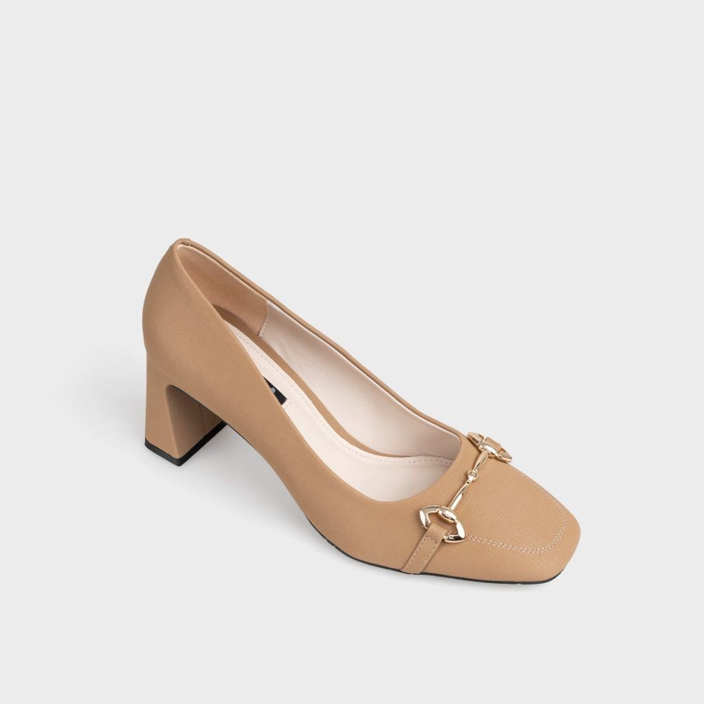 Giày Nữ Cao Gót Bít Mũi Vuông CHRISTINA-Q GBV146H
