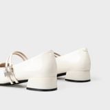 Giày Nữ Cao Gót Bít Mũi Vuông CHRISTINA-Q GBV171I