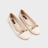 Giày Búp Bê Nữ Mũi Vuông CHRISTINA-Q GBB175I