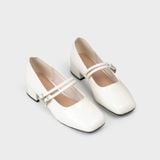 Giày Nữ Cao Gót Bít Mũi Vuông CHRISTINA-Q GBV171I