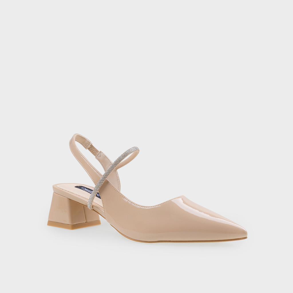 Giày Nữ Cao Gót Bít Mũi Nhọn CHRISTINA-Q GBN471K