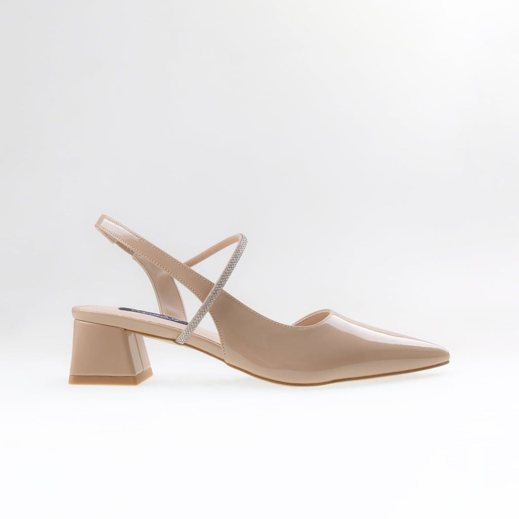 Giày Nữ Cao Gót Bít Mũi Nhọn CHRISTINA-Q GBN471K