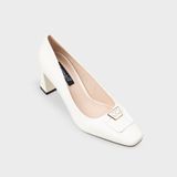 Giày Nữ Cao Gót Bít Mũi Vuông CHRISTINA-Q GBV178I