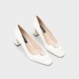 Giày Nữ Cao Gót Bít Mũi Vuông CHRISTINA-Q GBV178I