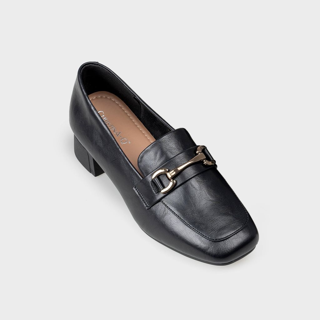 Giày Nữ Cao Gót Bít Mũi Vuông CHRISTINA-Q GBV175I