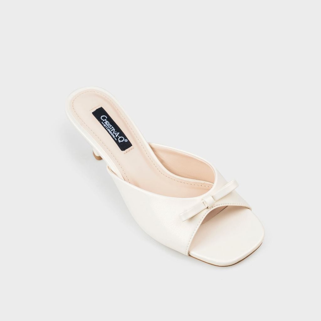 Guốc Nữ Gót Trụ CHRISTINA-Q GUN114I