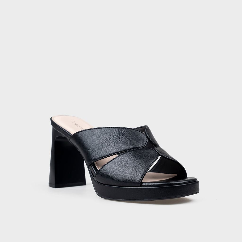 Guốc Nữ Gót Trụ CHRISTINA-Q GUN128I