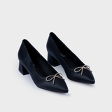 Giày Nữ Cao Gót Bít Mũi Nhọn CHRISTINA-Q GBN425K