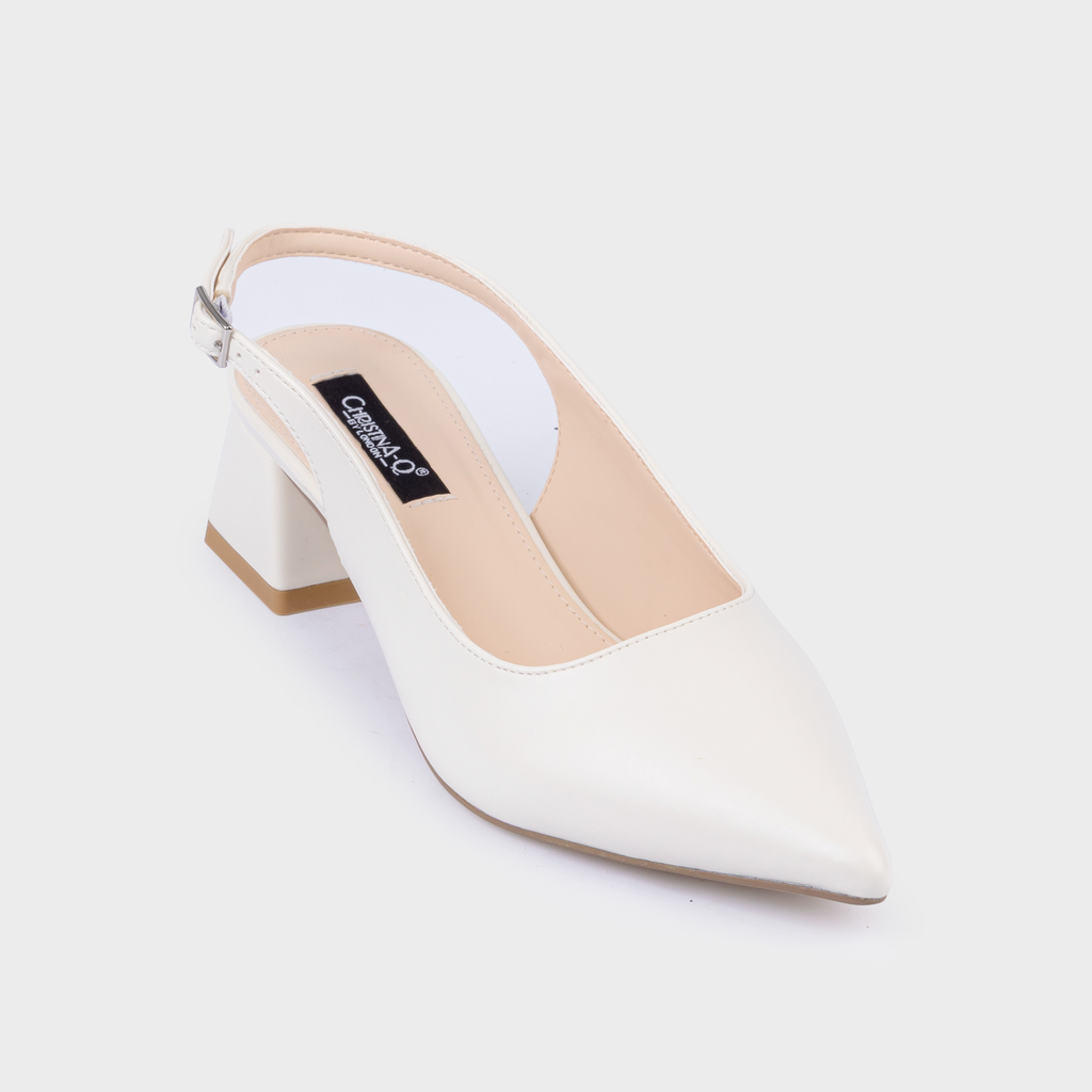 Giày Nữ Cao Gót Bít Mũi Nhọn CHRISTINA-Q GBN489K