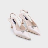 Giày Nữ Cao Gót Bít Mũi Nhọn CHRISTINA-Q GBN472K