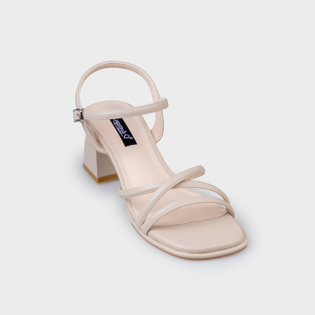 Giày Sandals Nữ Gót Trụ CHRISTINA-Q XDN392K