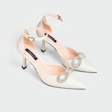 Giày Nữ Cao Gót Bít Mũi Nhọn CHRISTINA-Q GBN382H