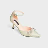 Giày Nữ Cao Gót Bít Mũi Nhọn CHRISTINA-Q GBN382H