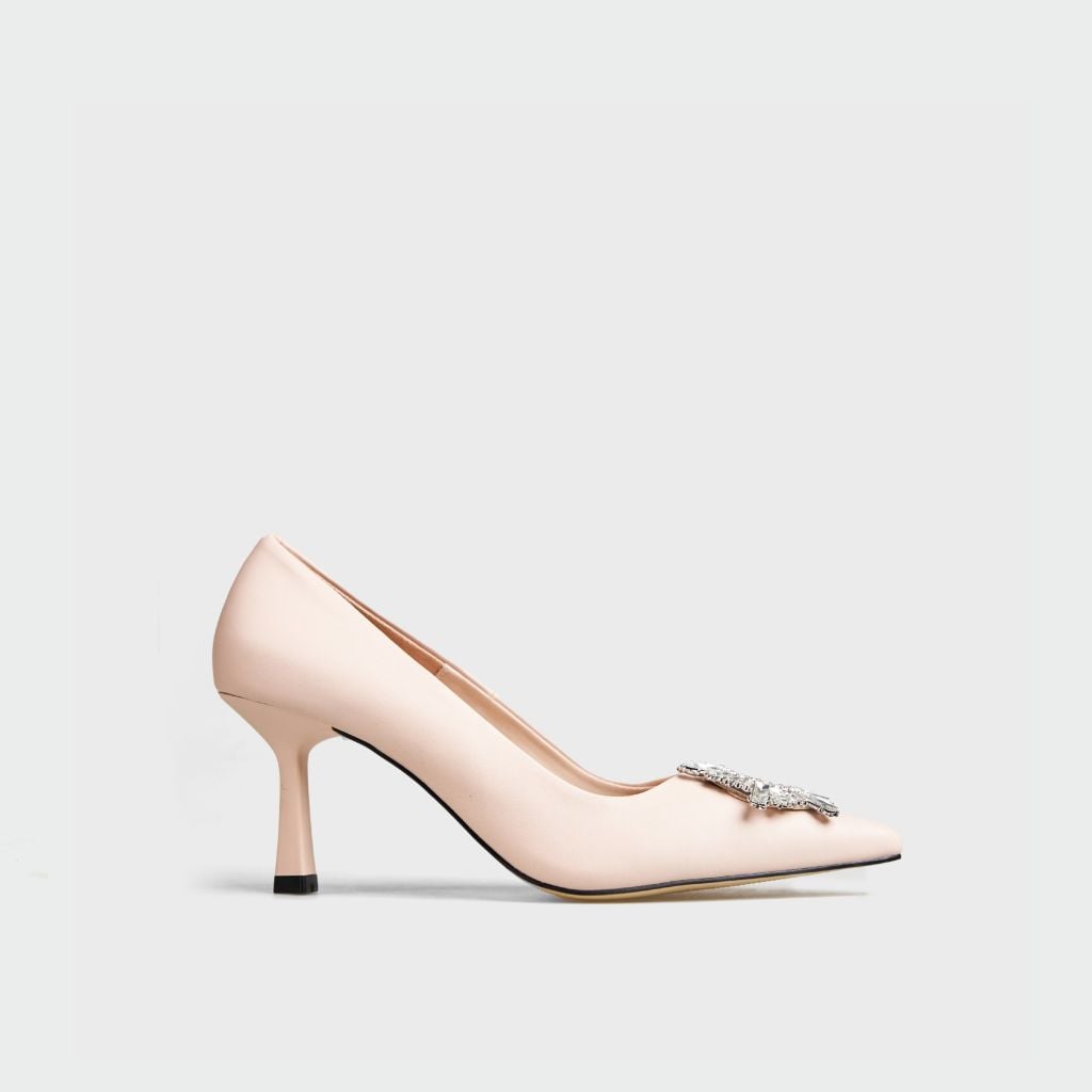 Giày Nữ Cao Gót Bít Mũi Nhọn CHRISTINA-Q GBN383F